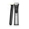 Триммер Philips Series 9000 для бороды, усов,головы, тела, интим.зон, акум., насадок-17, OneBlade в компл., сталь, серый