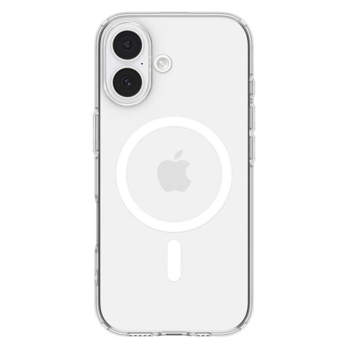 Чехол Spigen для iPhone 17, Liquid Crystal MagFit, Clear White
