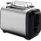 Тостер Tefal Subito 1100Вт, розморожування, щипці, нерж. сталь, чорний