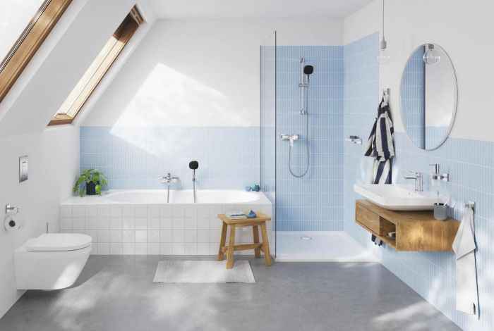 Смеситель для раковины Grohe QuickFix Dice S-размера, дл. излива - 106мм, неповоротный, 1 рычаг, хром
