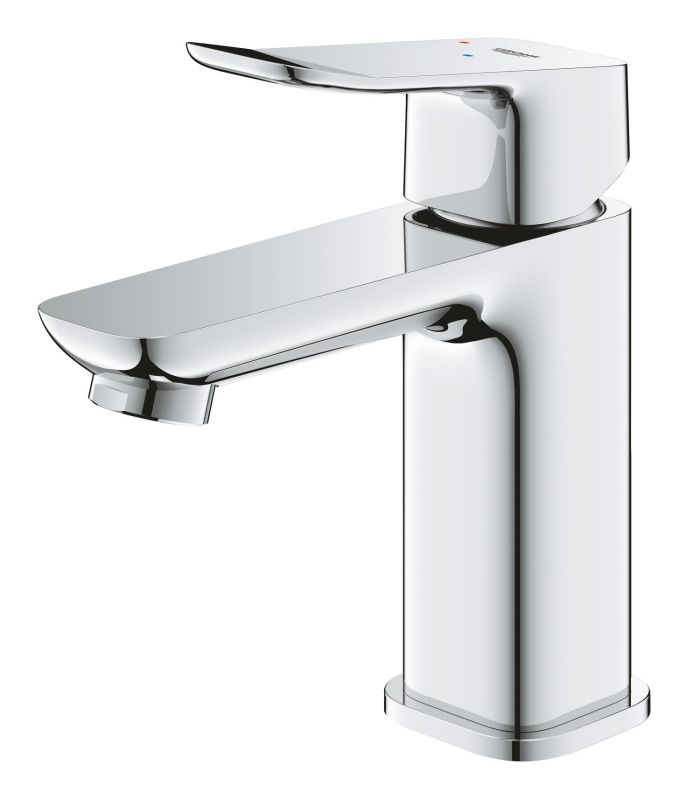 Змішувач для раковини Grohe QuickFix Dice ColdStart S-розміру, довж. виливу - 106мм, неповоротний, 1 важіль, хром