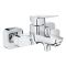Смеситель для ванны Grohe QuickFix Dice дл. излива - 167мм, неповоротный, 1 рычаг, хром