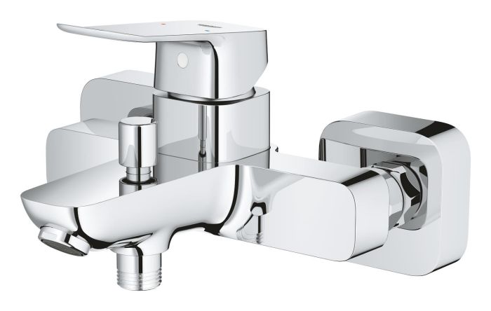 Змішувач для ванни Grohe QuickFix  Dice довж. виливу - 167мм, неповоротний, 1 важіль, хром