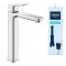 Змішувач для раковини Grohe QuickFix Dice XL-розміру, довж. виливу - 161мм, неповоротний, 1 важіль, хром