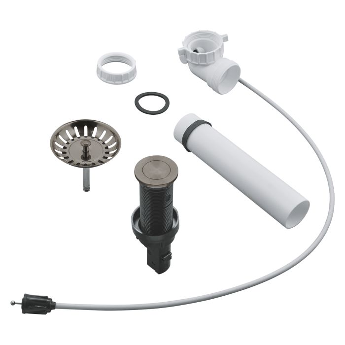 Сливной гарнитур Grohe, матовый графит