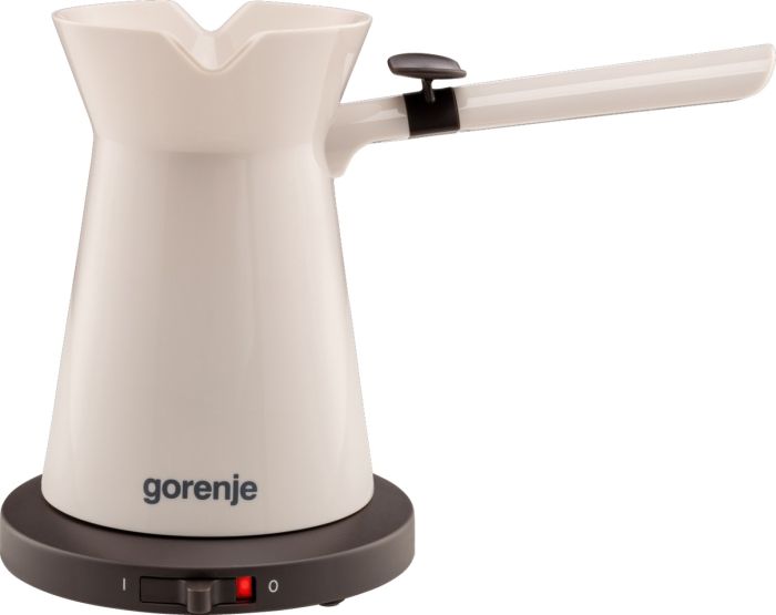Кофеварка Gorenje электротурка 0.35л, молотый, на 2 чашки, бежевый