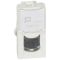 Розетка Legrand Mosaic, CAT 5e, RJ45, UTP, інформаційна, 1 модуль, білий