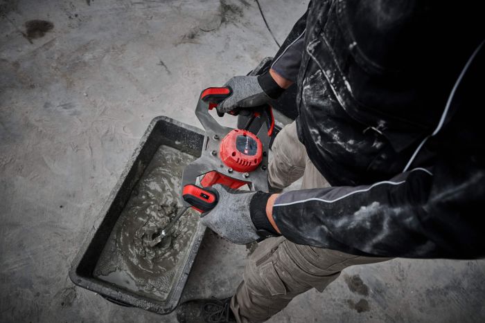 Миксер строительный Einhell TP-MX 1700-2 CE, 1700 Вт, 2 скорости, 180-460/300-750 об/мин, 4.93 кг