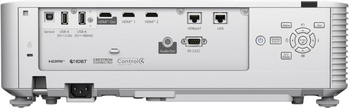 Проектор Epson EB-L890U WUXGA, 8000 lm, LASER, 1.35-2.2, WiFi, белый