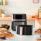 Мультипеч Russell Hobbs SatisFry 1300Вт, чаша-4.3л, электронное управл., 9 авто. программ, пластик, чорний