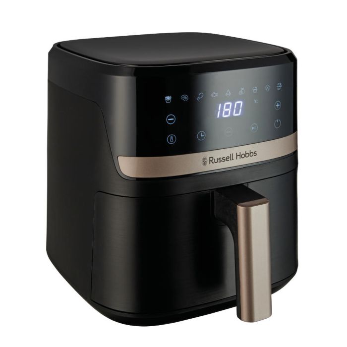 Мультипеч Russell Hobbs SatisFry 1300Вт, чаша-4.3л, электронное управл., 9 авто. программ, пластик, чорний