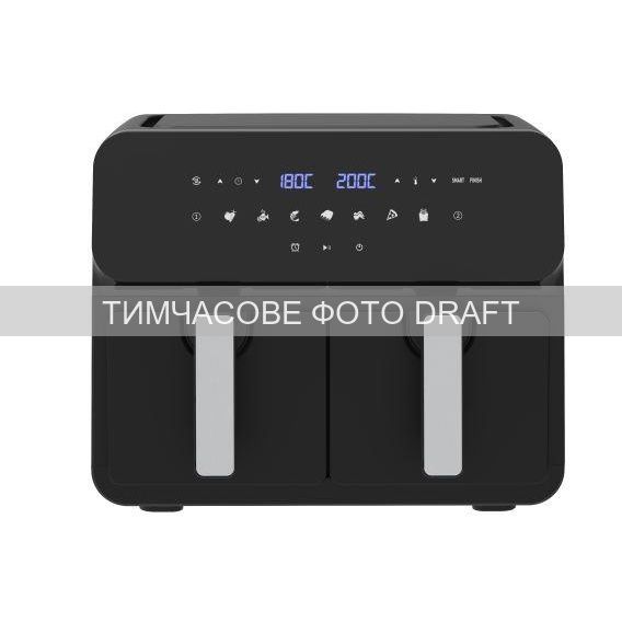 Мультипечь ARDESTO 1700Вт, чаша-2*4.5л, сенсорное управл., 7 авто. программ, пластик, черный