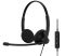 Гарнитура компьютерная стерео On-Ear EPOS IMPACT 100 MS, USB C + A, Microsoft Teams, односпрямований, 2м, Черный