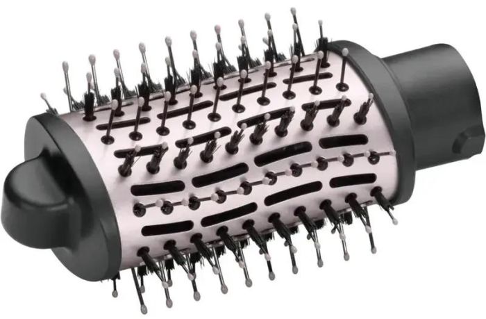 Фен-щетка Babyliss Style Smooth, 1000Вт, режимов-2, иониз-я, хол. обдув, керамика, черный