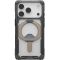 Чехол UAG для iPhone 17 Pro, Plasma XTE MagSafe, Ash/Titanium