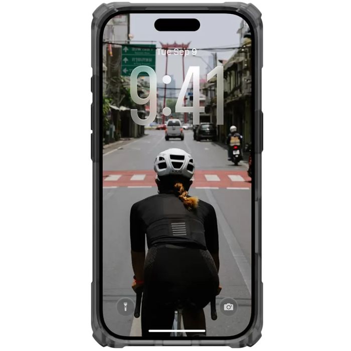 Чехол UAG для iPhone 17 Pro, Plasma XTE MagSafe, Ash/Titanium