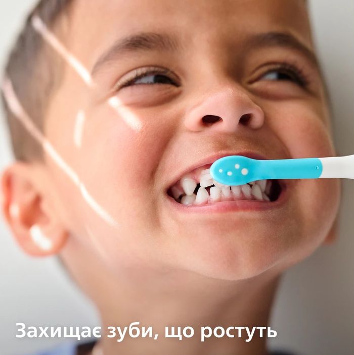 Щетка зубная электр. Philips Sonicare For Kids, 62т. колеб/мин, насадок-2, фиолетовы