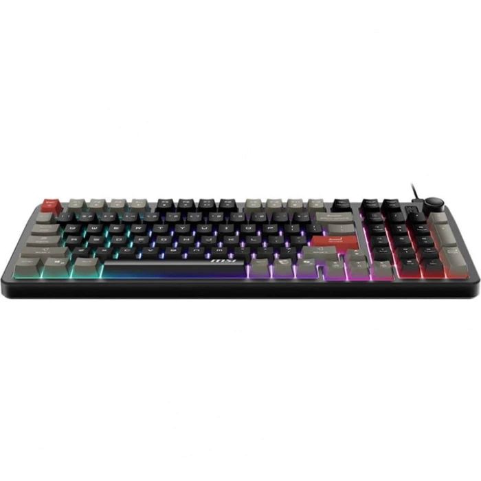 Клавиатура мембранная MSI FORGE GK110 UA 98key, USB-A, EN/UKR/RU, LED, чорний