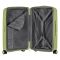 Набір валіз 2E, Aero, поліпропілен, (L+M+S), TSA, 4 колеса, EXP, оливково-зелений
