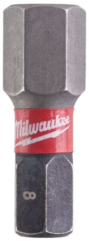 Біти Milwaukee Shockwave, набір 2шт, Hex8х25мм