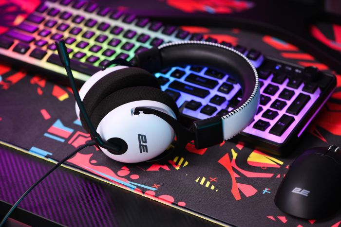 Гарнитура игровая 2E GAMING HG310 V2, mini-jack, 1.5м, белый
