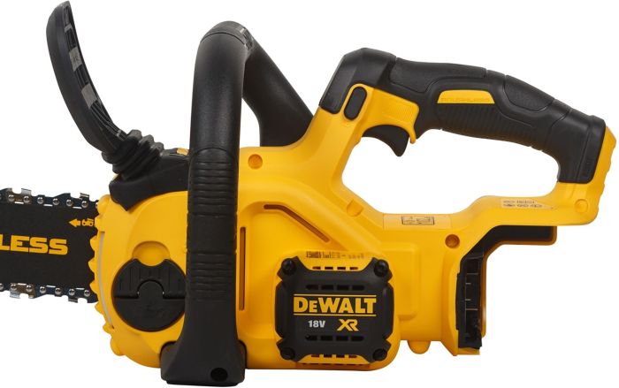 Пила цепная аккумуляторная DeWalt бесщеточная 18В шина 30см 3/8" без АКБ и ЗП