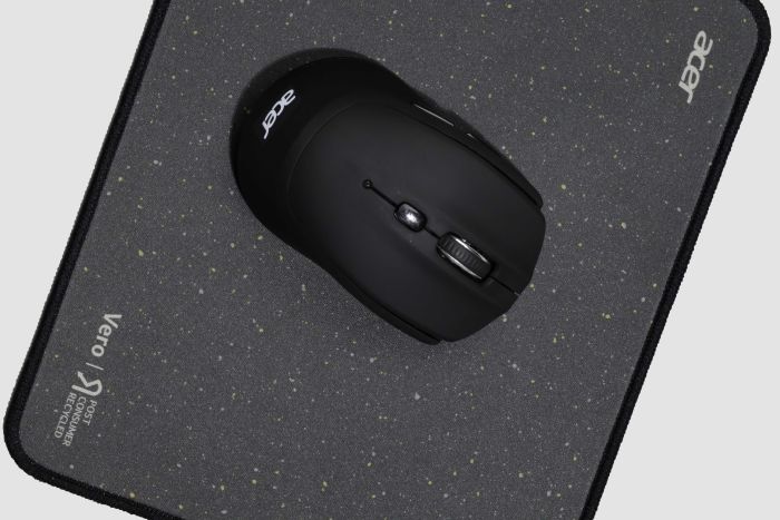 Игровая поверхность Acer Vero, S (210х180х3мм), черный