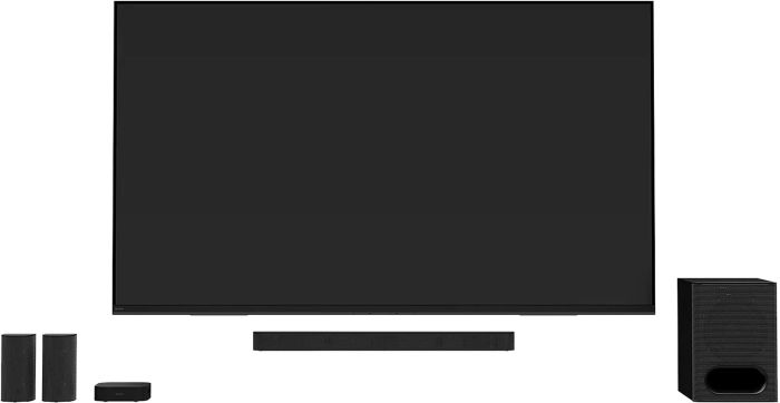 Саундбар Sony HT-S60 1000Вт, 5.1, BT, HDMI-ARC, optical, sub, Dolby Atmos®/DTS:X®