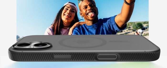 Чохол Belkin для iPhone 17, Magnetic Protective Grip, Black