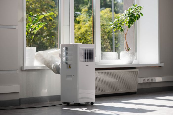 Кондиціонер мобільний ARDESTO CoolFlex 25м2 on/off 9000BTU 2.5кВт A/- R290 білий