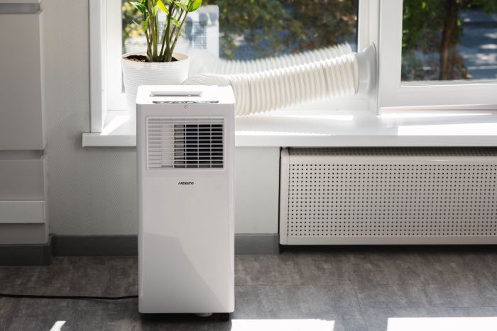 Кондиціонер мобільний ARDESTO CoolFlex 25м2 on/off 9000BTU 2.5кВт A/- R290 білий