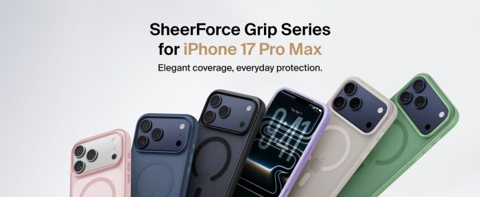 Чехол Belkin для iPhone 17 Pro Max, Magnetic Protective Grip, Sand
