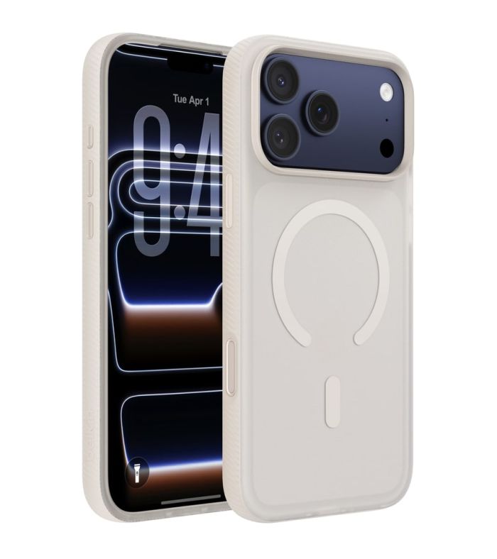 Чехол Belkin для iPhone 17 Pro Max, Magnetic Protective Grip, Sand