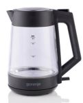 Електрочайник Gorenje 1.7л, 2,200 Вт, strix контроль, скло, чорний