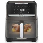 Мультипіч Tefal Easy Fry Silence XXL, 1800Вт, чаша-7, сенсорне керув., 10 програм, з віконцем, пластик, темно-сірий