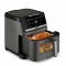 Мультипіч Tefal Easy Fry Silence XXL, 1800Вт, чаша-7, сенсорне керув., 10 програм, з віконцем, пластик, темно-сірий