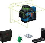 Нівелір лазерний Bosch GLL 12V-100-33 CG 12В/4АА до 30м ±0.3мм/м зелений промінь чохол 1.76кг
