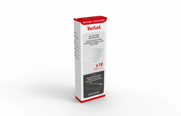Набор с 18 пакетов для вакуумирования Tefal XA254010