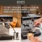 Кофеварка Krups рожковая Precision+, 3.5л, молотый, 15 бар, серый