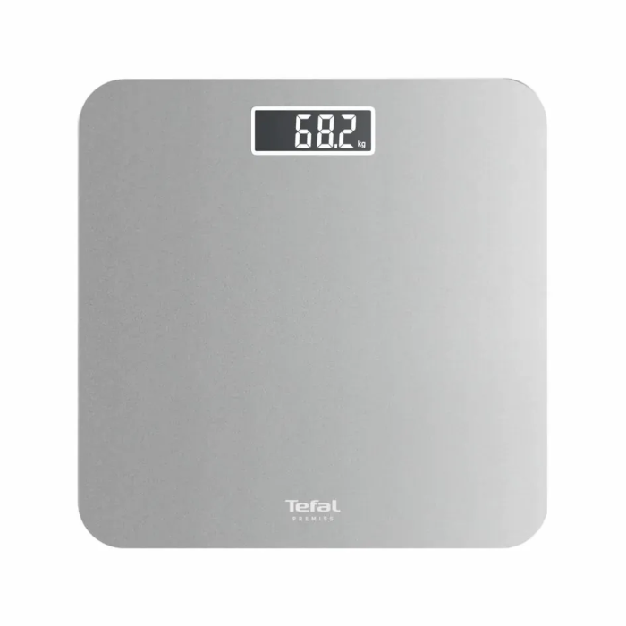 Весы Tefal напольные Premiss, 160кг, AAAx2 в компл, стекло, серый