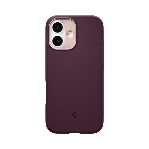 Чехол Spigen для iPhone 17, Nano Pop MagFit, Burgundy Bean