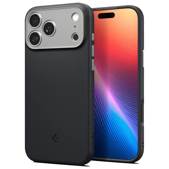 Чехол Spigen для iPhone 17 Pro Max, Nano Pop MagFit, Black Sesame