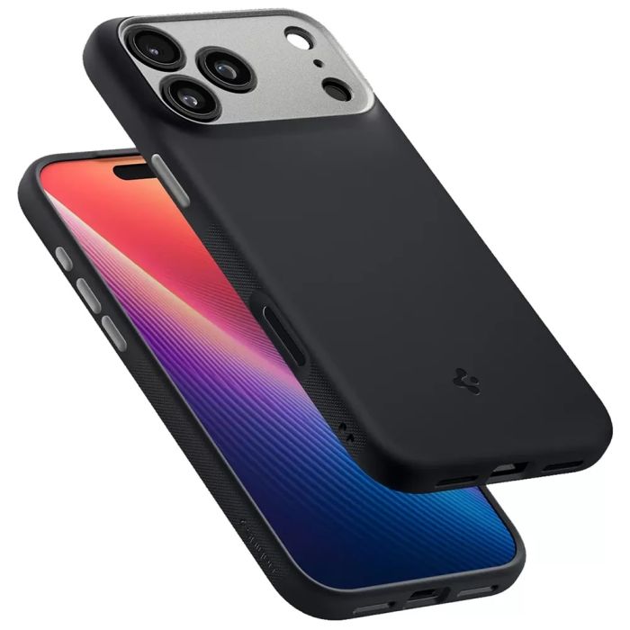Чехол Spigen для iPhone 17 Pro Max, Nano Pop MagFit, Black Sesame