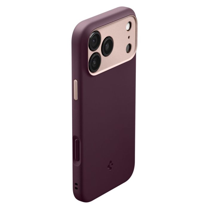 Чехол Spigen для iPhone 17 Pro Max, Nano Pop MagFit, Burgundy Bean