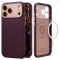 Чехол Spigen для iPhone 17 Pro Max, Nano Pop MagFit, Burgundy Bean