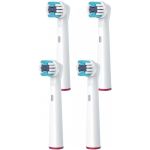 Насадки до зубних щіток Beurer TB 15/30/50 Clean, інтенсивне чищення, 4 шт в комплекті, білі