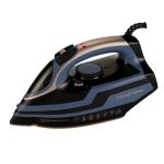 Праска Russell Hobbs, 3100Вт, паровий удар -210гр, верт. відпарювання, керам. підошва, чорно-синий