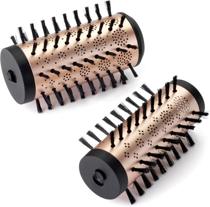 Фен-щетка Babyliss Big Hair Dual, 650Вт, режимов-2, хол. обдув, керамика, золотой