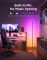 Торшер розумний Govee H8076 Govee Floor Lamp lite, 1000Lm, RGBWW+RGBIC+WW, WI-FI/Bluetooth, чорний