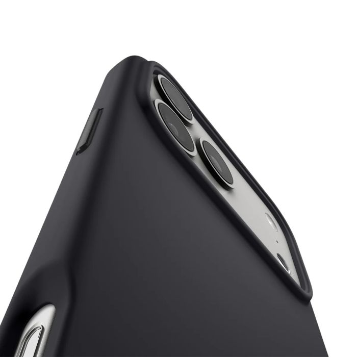 Чохол Spigen для iPhone 17 Pro, Silicone Fit MagFit, Black